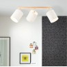Brilliant Galance pl. spot lampa, tkan./breza, 82x24x35cm-oštećeno