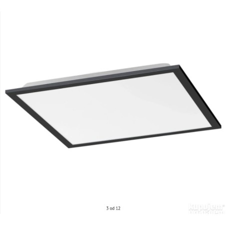 Leuchten Direkt Flat LED plaf., dimab.,plast/alu, 46x7x46cm