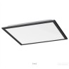 Leuchten Direkt Flat LED plaf., dimab.,plast/alu, 46x7x46cm
