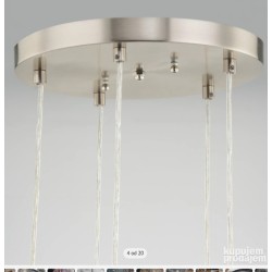 Loistaa Caid visilica, staklo/metal, 40x150 cm