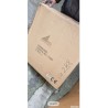 Trio Lugano LED plafonjera, tkanina, siva, prečnik 75 cm,60W