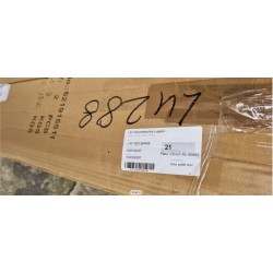 Trio Lugano LED plafonjera, tkanina, siva, prečnik 75 cm,60W