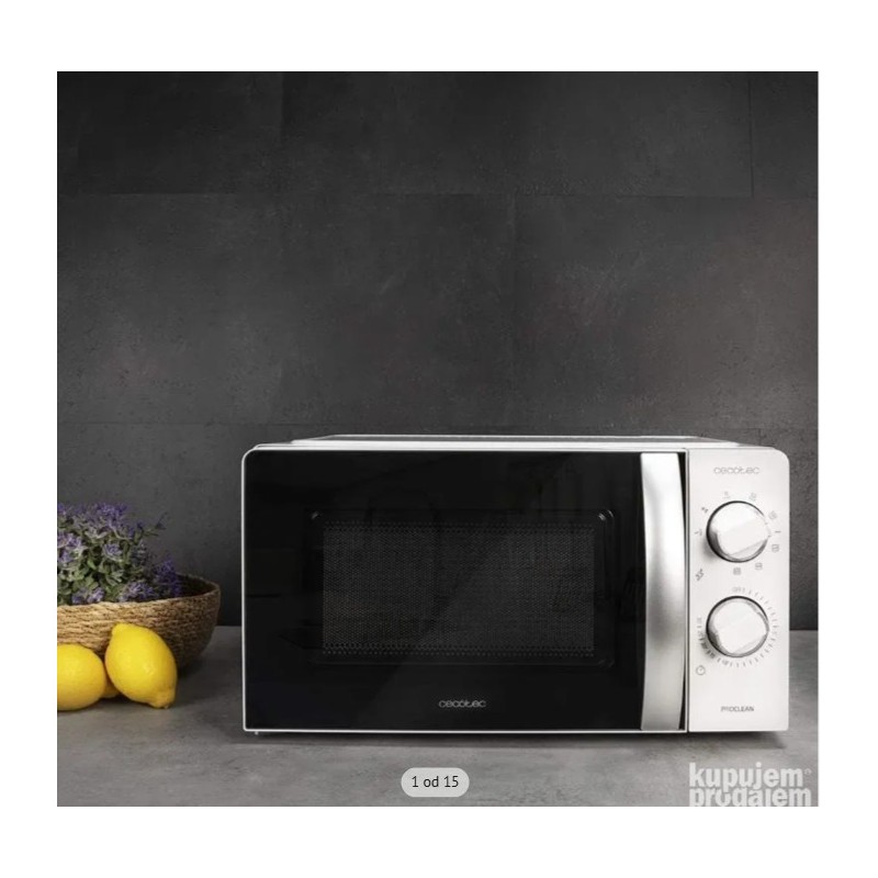 Cecotec ProClean 2110, 20 L, 700W, 30min tajmer, 6 nivoa Cecotec ProClean 2110, 20 L, 700W, 30min tajmer, 6 nivoa