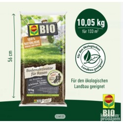 COMPO BIO aktivator zemljišta za travnjake, 10 kg,za 133m2