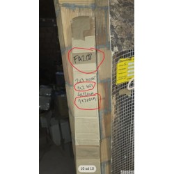 Garesa Kappe garnišna 16mm, alu, 200cm, bez alki