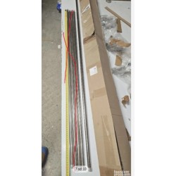 Garesa Kappe garnišna 16mm, alu, 200cm, bez alki
