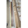 Garesa Kappe garnišna 16mm, alu, 200cm, bez alki