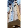 Steinhauer Lotus visilica, 3xE27,čelik/staklo, 132x150x25 cm