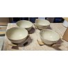 MASER Ossia mediter. vintage, set za 4 osobe, pesak/s.plava