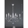 Fischer & Honsel Sala luster, preč. 62 cm, v.130 cm, 6 x E14