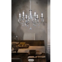 Fischer & Honsel Sala luster, preč. 62 cm, v.130 cm, 6 x E14