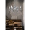 Fischer & Honsel Sala luster, preč. 62 cm, v.130 cm, 6 x E14