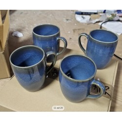 MASER Ossia mediter. vintage, set za 4 osobe, pesak/s.plava