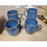 MASER Ossia mediter. vintage, set za 4 osobe, pesak/s.plava