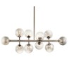 Loistaa Kjul visilica, 10 LED, metal, staklo, 88x70x36cm'-oštećeno