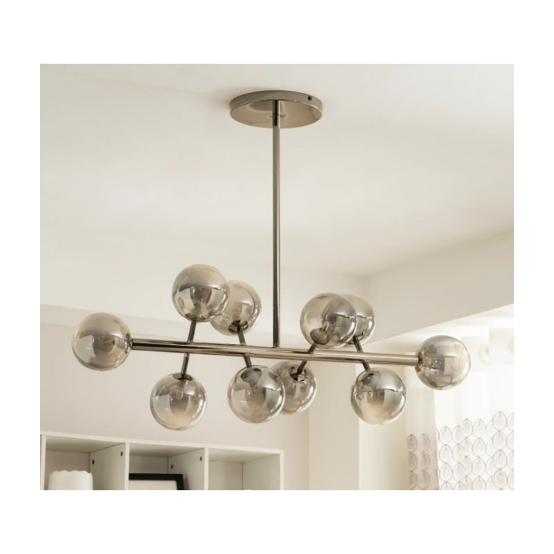 Loistaa Kjul visilica, 10 LED, metal, staklo, 88x70x36cm'-oštećeno