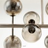 Loistaa Kjul visilica, 10 LED, metal, staklo, 88x70x36 c