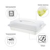 Rotho Cool & Fresh transportna kutija, bela, 43.5x29.5x11 cm