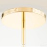 Loistaa Kjul visilica, 10 LED, metal, staklo,bež,88x70x36 cm
