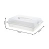 Rotho Cool & Fresh transportna kutija, bela, 43.5x29.5x11 cm
