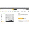 Ferplast Planeta kavez sa postoljem, 99.5x56x171.5 cm