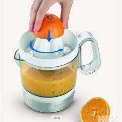 Severin CP 3535 presa za citruse, 40W, 1L,bela/bruš.n.č.