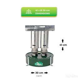 Warmax Power 5 parafinska grejalica za plastenik, 600 W