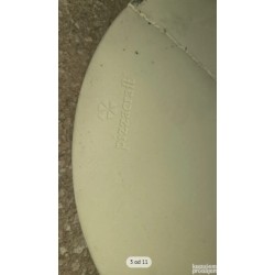 Pizzacraft ThermaBond okrugli kamen, prirodna, 16.5 in polomljena