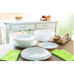 Set od 6 Luminarc Feston dezertnih tanjira, 19 cm