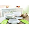 Set od 6 Luminarc Feston dezertnih tanjira, 19 cm