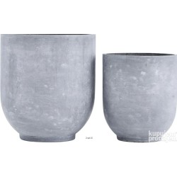 House Doctor gard set od 2 saksije pr.40&50cm,fibre clay-oštećeno
