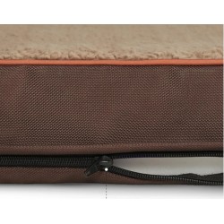 Bedsure reverz. navlaka za XXL jastuk,137x111.5x10 cm, braon