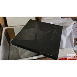 M2 Kollektion Domingo bočni stočić, MDF, sjaj antr.,40x40x60