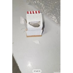 Dragimex Beach Chair kasica sa galebovima, 6x6x9 cm