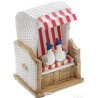 Dragimex Beach Chair kasica sa galebovima, 6x6x9 cm