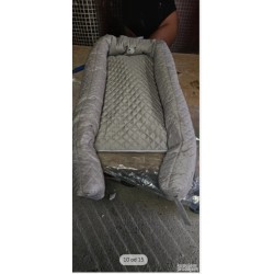 Roba Sammy gnezdo, siva, pr. 16x50x85cm, poliester