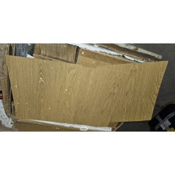 Ars Natura Woodston fioke, 48x63x50cm, delimično hrastovo drvo
