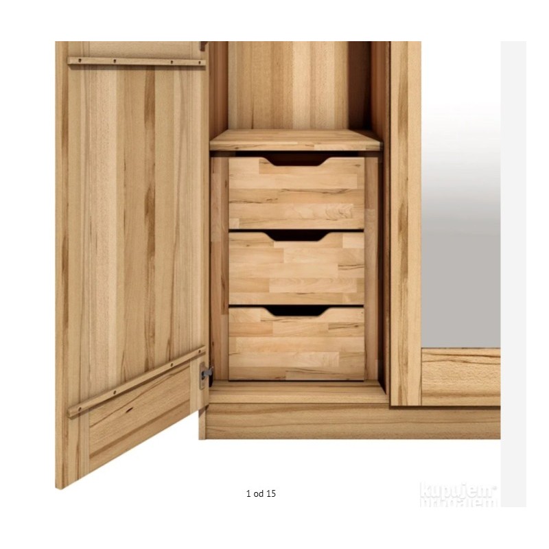 Ars Natura Woodston fioke, 48x63x50cm, delimično hrastovo drvo Ars Natura Woodston fioke, 48x63x50cm, delimično hrastovo drvo
