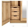 Ars Natura Woodston fioke, 48x63x50cm, delimično hrastovo drvo