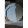 CreaTable 17364,serija Mediterran,set 4 kom, plava