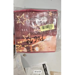 Set od 3 LED zvezde na baterije, toplo bela, 4 režima