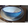 CreaTable 17364,serija Mediterran,set 4 kom, plava