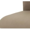 Stolica Artos,prava koža,brušeni čelik,cappucc,45x102x58 cm