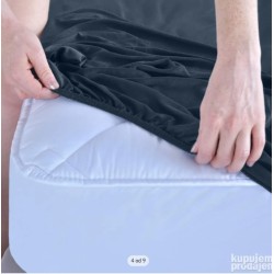 NatureMark PremiumBoxSpring čaršav, 180x200-200x220cm, antracit