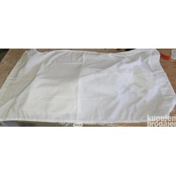 Set od 2 zavese, Country house stil, lan/poli,bela, 65x115cm
