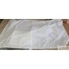 Set od 2 zavese, Country house stil, lan/poli,bela, 65x115cm