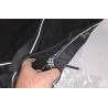 Huter Uppsala 2u1 kaputić, crna, 80 cm