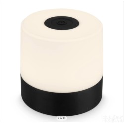 Briloner mini LED AKKU-stona lampa, 7 cm, 2W, 150LM, crna