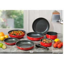 CookArt Ipium set posuđa, 9 delova, alu, može na indukciji