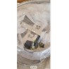 Wofi plafonska lampa Soller, 45x55x45